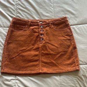 Corduroy skirt
